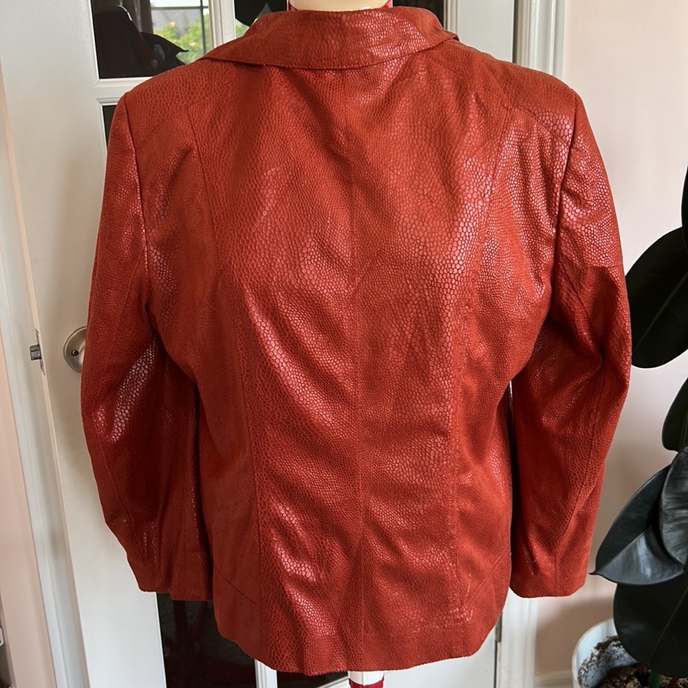 TanJay Women's Orange Jacket - Picture 6 of 7